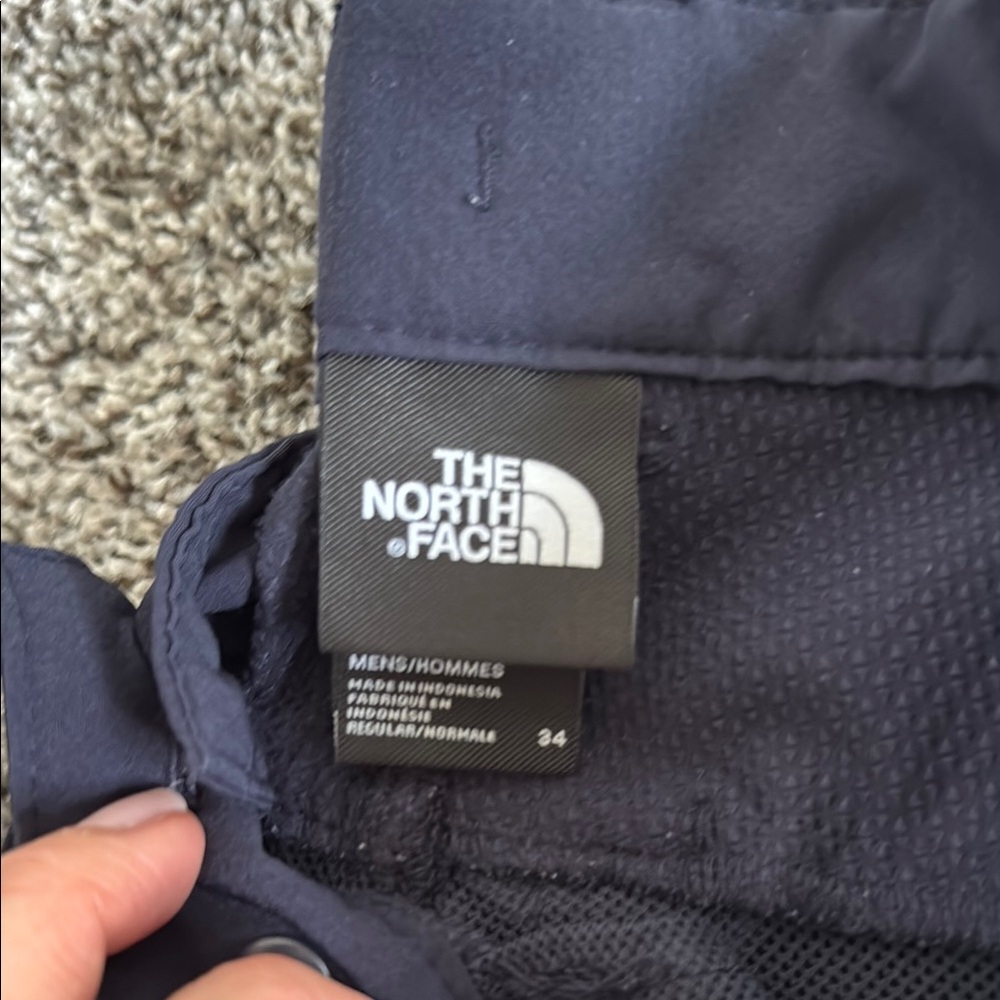 The North Face Men's Flat Front Shorts - Navy, Light Gray, Brown, Blue - Picture 2 of 4